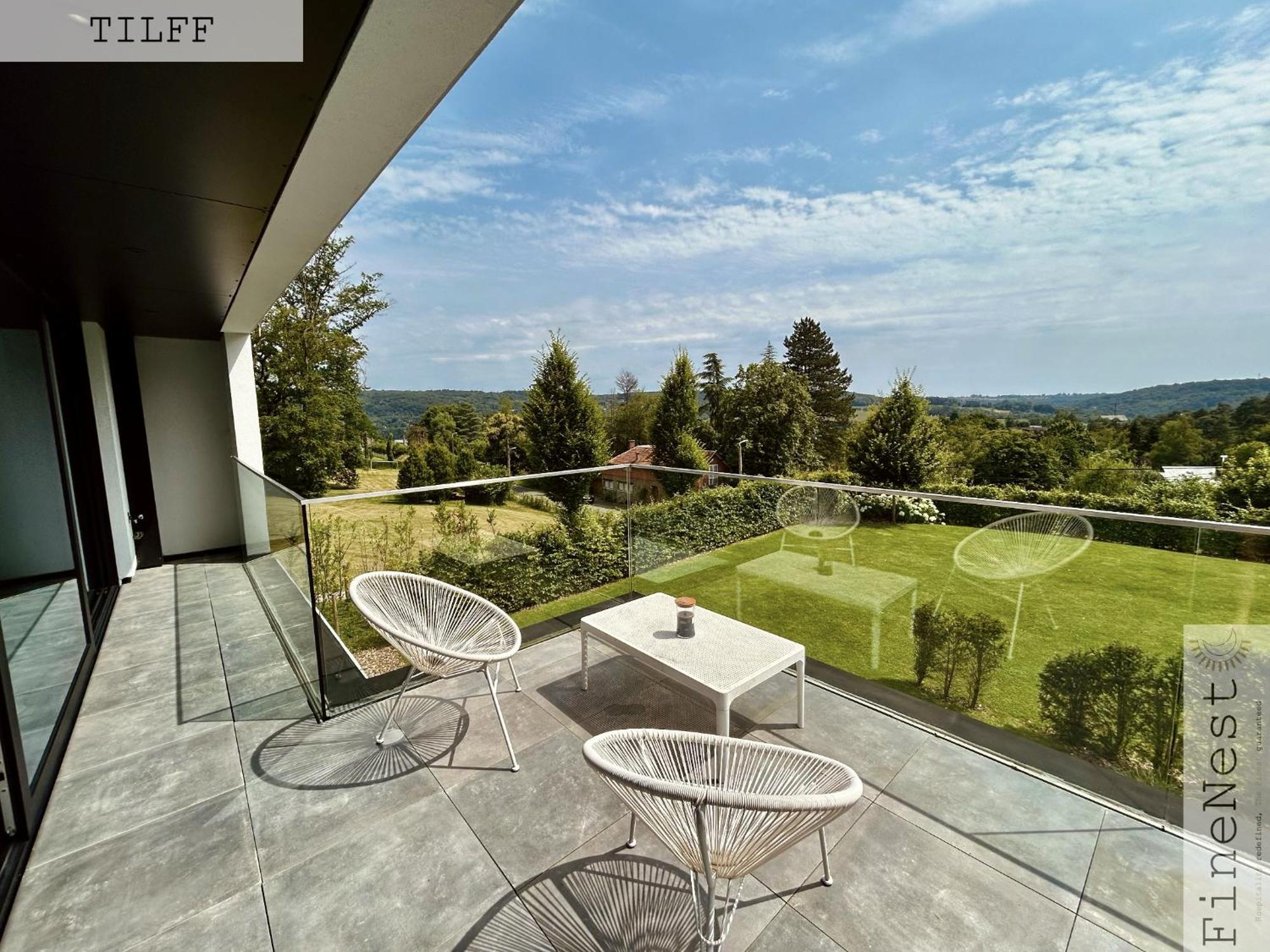Appartement Terrasse de Tilff Le Mont Extérieur photo